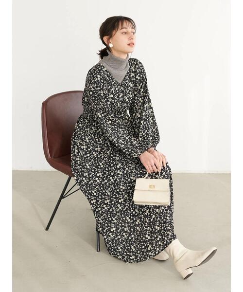 earth music&ecology（アースミュージックアンドエコロジー）の「リブタートルニット＊（ニット/セーター・レディース・アイボリー/ブラック/杢グレー/キャメル・M/S）」の18枚目の写真