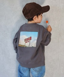 CIAOPANIC TYPY（チャオパニックティピー）の「□【KIDS】バックフォトプリントスウェット（スウェット・キッズ）」