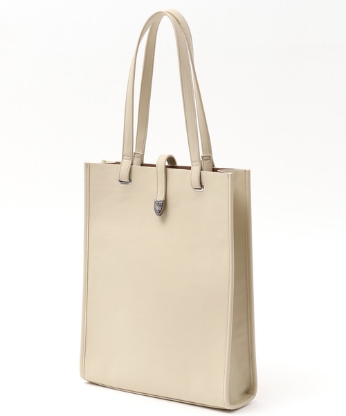 RAGEBLUE（レイジブルー）の「デコメタル/コンパクトトートバッグ/261906（トートバッグ・メンズ・ブラック/ブラウン/オフホワイト・FREE）」の5枚目の写真