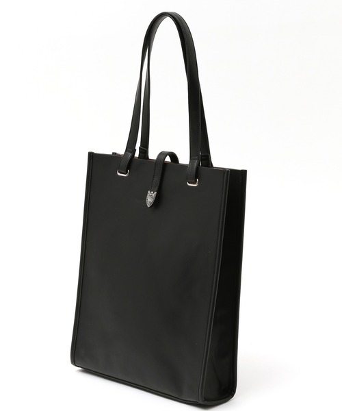 RAGEBLUE（レイジブルー）の「デコメタル/コンパクトトートバッグ/261906（トートバッグ・メンズ・ブラック/ブラウン/オフホワイト・FREE）」の6枚目の写真