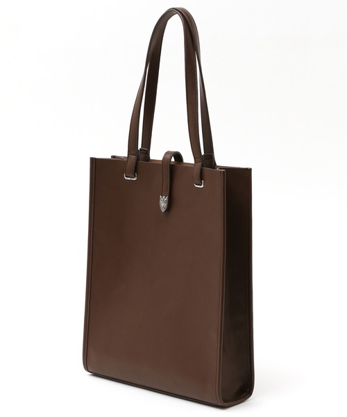 RAGEBLUE（レイジブルー）の「デコメタル/コンパクトトートバッグ/261906（トートバッグ・メンズ・ブラック/ブラウン/オフホワイト・FREE）」の7枚目の写真