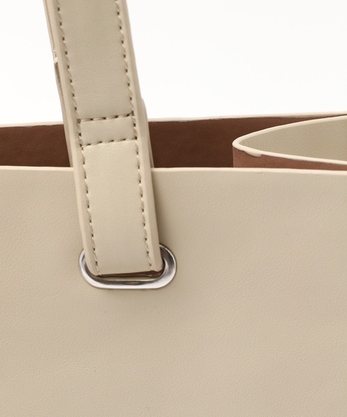 RAGEBLUE（レイジブルー）の「デコメタル/コンパクトトートバッグ/261906（トートバッグ・メンズ・ブラック/ブラウン/オフホワイト・FREE）」の13枚目の写真