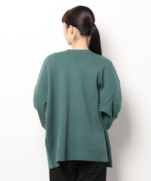 LOWRYS FARM(ローリーズファーム)の「2WAYクルーネックカーデ 263015(カーディガン/ボレロ・レディース・カーキ/グレー/ブルー・MEDIUM/LARGE)」の5枚目の写真