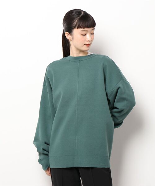 LOWRYS FARM(ローリーズファーム)の「2WAYクルーネックカーデ 263015(カーディガン/ボレロ・レディース・カーキ/グレー/ブルー・MEDIUM/LARGE)」の6枚目の写真