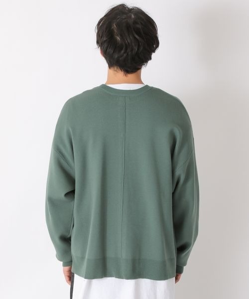 LOWRYS FARM(ローリーズファーム)の「2WAYクルーネックカーデ 263015(カーディガン/ボレロ・レディース・カーキ/グレー/ブルー・MEDIUM/LARGE)」の8枚目の写真