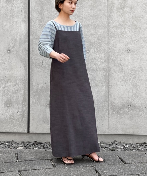 Solace（ソレイス）の「ランタンスリーブニュアンスシアーストライプトップス（Tシャツ/カットソー・レディース・ベージュ/イエロー/ブルー・FREE）」の22枚目の写真