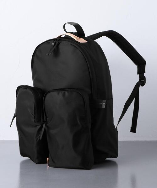 Hender Scheme（エンダースキーマ）の「＜HenderScheme（エンダースキーマ）＞ double pocket pack/バックパック■■■（バックパック/リュック・メンズ・ブラック・FREE）」の2枚目の写真