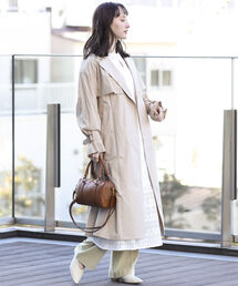 Ray BEAMS | Ray BEAMS / ビッグ シルエット ラップ コート(その他アウター)