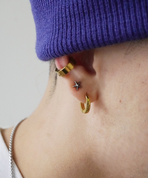 Port（ポート）の「メタル フェイクピアス イヤーカフ 3色set ( ユニセックス / メンズアクセ )（イヤーカフ・メンズ・その他・FREE）」の11枚目の写真