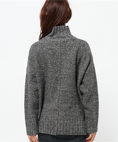 OUTLET（アウトレット）の「【WHO'S WHO gallery】KRメランジハイネックニット（ニット/セーター・レディース・ブルー/グレー/レッド・FREE）」の6枚目の写真