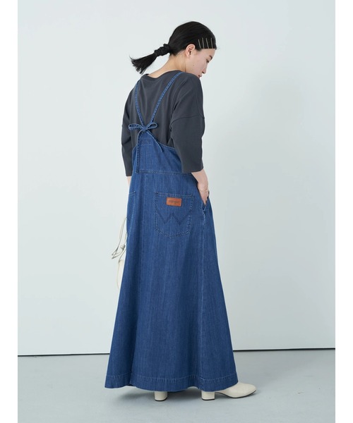 Wrangler（ラングラー）の「Wrangler サロペットスカート*（ワンピース