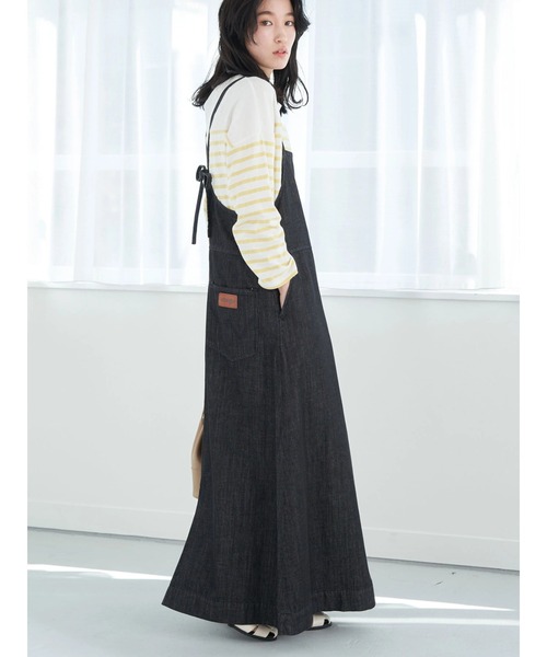 Wrangler（ラングラー）の「Wrangler　サロペットスカート*（ワンピース・レディース・ブルー系その他/その他6・FREE）」の7枚目の写真