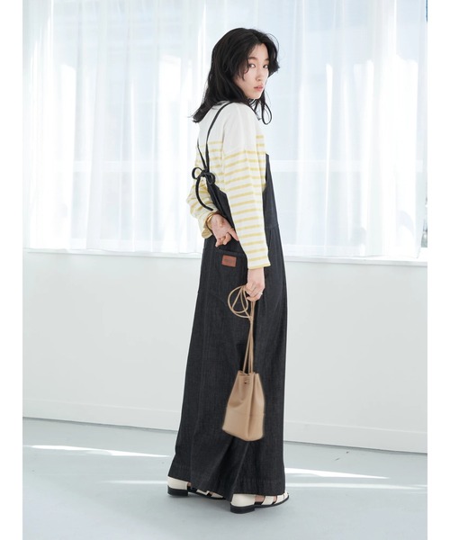 Wrangler（ラングラー）の「Wrangler　サロペットスカート*（ワンピース・レディース・ブルー系その他/その他6・FREE）」の10枚目の写真