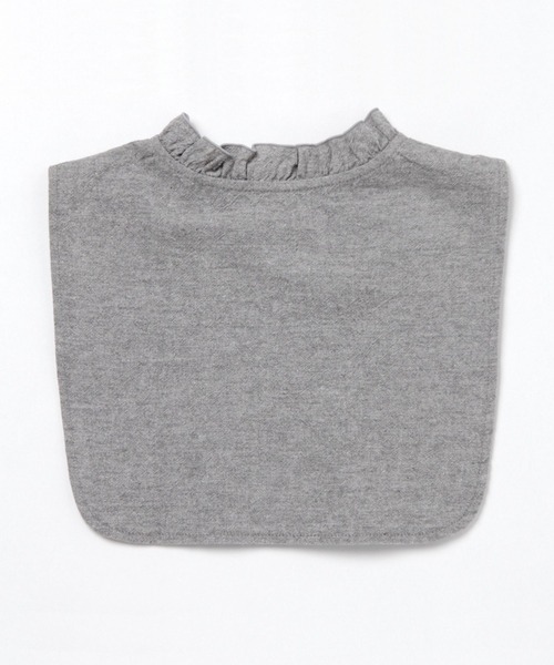 studio CLIP（スタディオクリップ）の「ボタンスタンドコットン付け襟（付け襟・レディース・グレー/オフホワイト/ブルー・FREE）」の4枚目の写真