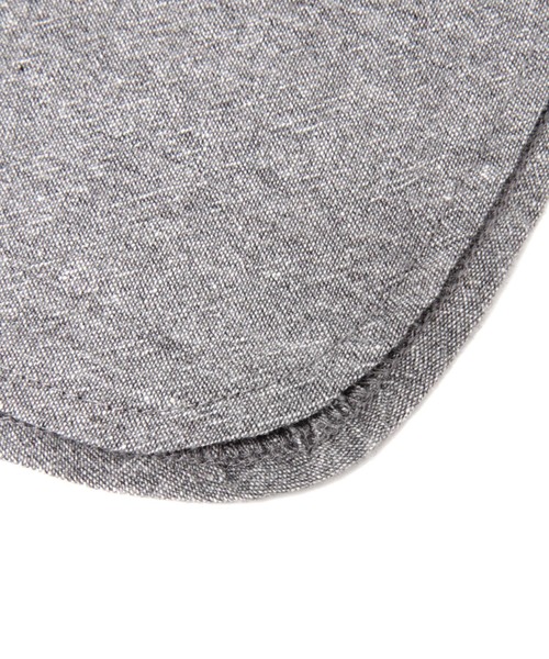 studio CLIP（スタディオクリップ）の「ボタンスタンドコットン付け襟（付け襟・レディース・グレー/オフホワイト/ブルー・FREE）」の8枚目の写真