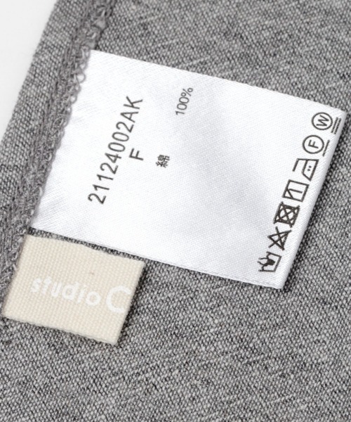 studio CLIP（スタディオクリップ）の「ボタンスタンドコットン付け襟（付け襟・レディース・グレー/オフホワイト/ブルー・FREE）」の13枚目の写真