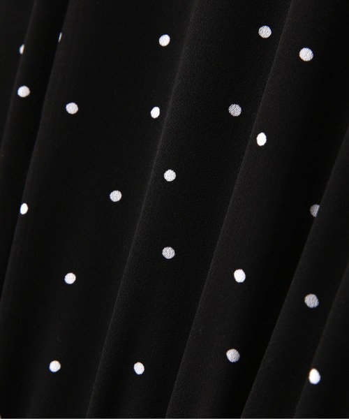 N.（N. Natural Beauty Basic）（エヌエヌナチュラルビューティーベーシック）の「フレアカラードットワンピース（ワンピース・レディース・ブラック系その他/ホワイト系その他・MEDIUM）」の19枚目の写真