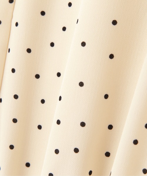 N.（N. Natural Beauty Basic）（エヌエヌナチュラルビューティーベーシック）の「フレアカラードットワンピース（ワンピース・レディース・ブラック系その他/ホワイト系その他・MEDIUM）」の17枚目の写真