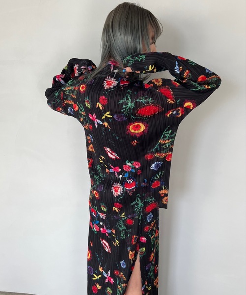 SANSeLF（サンセルフ）の「【SANSeLF】flower tops sanw22s21（Tシャツ/カットソー・レディース・ブラック/ホワイト・FREE）」の10枚目の写真