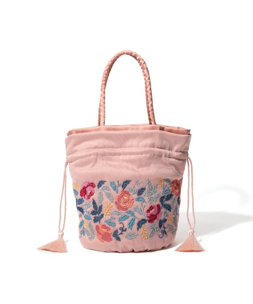 Francfranc(フランフラン)の「ANNA SUI 巾着バッグ チュール ピンク(ハンドバッグ・レディース・ピンク・FREE)」の7枚目の写真