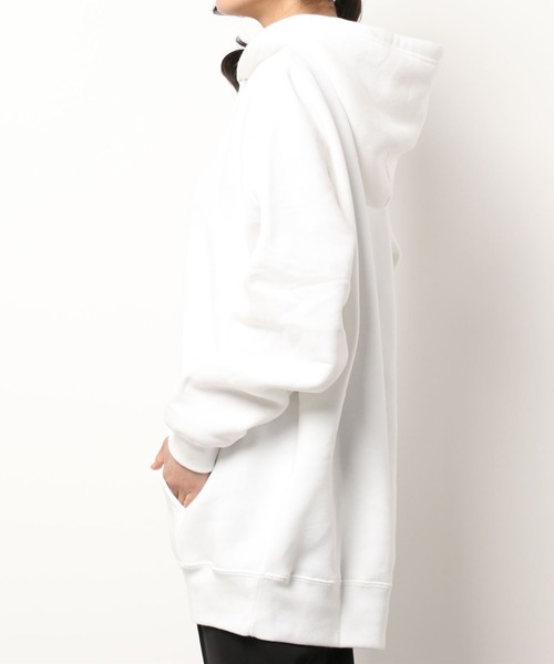 WHITELAND(ホワイトランド)の「WHITELAND/ホワイトランド/ロゴデイジーパーカー(パーカー・レディース・ホワイト/ブラック・FREE)」の3枚目の写真