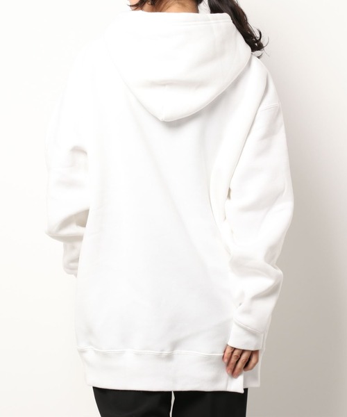 WHITELAND(ホワイトランド)の「WHITELAND/ホワイトランド/ロゴデイジーパーカー(パーカー・レディース・ホワイト/ブラック・FREE)」の4枚目の写真