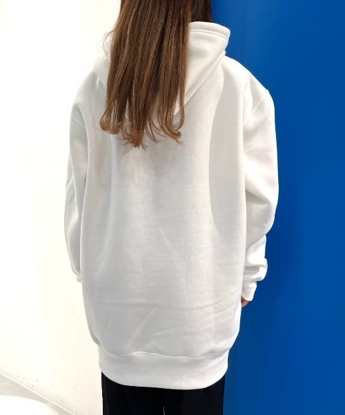 WHITELAND(ホワイトランド)の「WHITELAND/ホワイトランド/ロゴデイジーパーカー(パーカー・レディース・ホワイト/ブラック・FREE)」の8枚目の写真