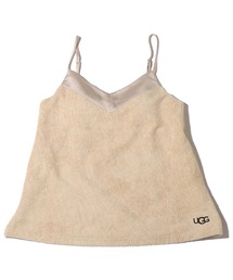 UGG@mos パイルサテン切替 キャミ / アグ パイルサテンキリカエ キャミ