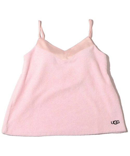 UGG（アグ）の「UGG@mos パイルサテン切替 キャミ / アグ パイルサテンキリカエ キャミ（キャミソール・レディース・ベージュ/グレー/ピンク・M/L）」の3枚目の写真