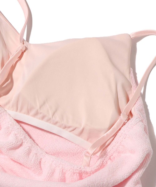 UGG（アグ）の「UGG@mos パイルサテン切替 キャミ / アグ パイルサテンキリカエ キャミ（キャミソール・レディース・ベージュ/グレー/ピンク・M/L）」の7枚目の写真