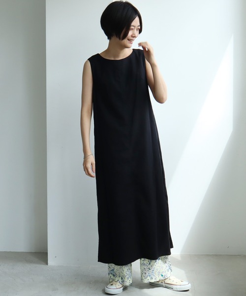 コットンリネン Natural Natural Toutch Wrap Wrap Yuni ユニ のワンピース コットンリネン ワンピース ワンピース