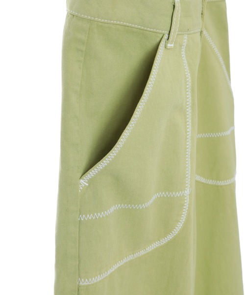 Candy Stripper（キャンディストリッパー）の「5 POCKET TAPERED パンツ（その他パンツ・レディース・グリーン/ピンク/アイボリー・1/2）」の17枚目の写真