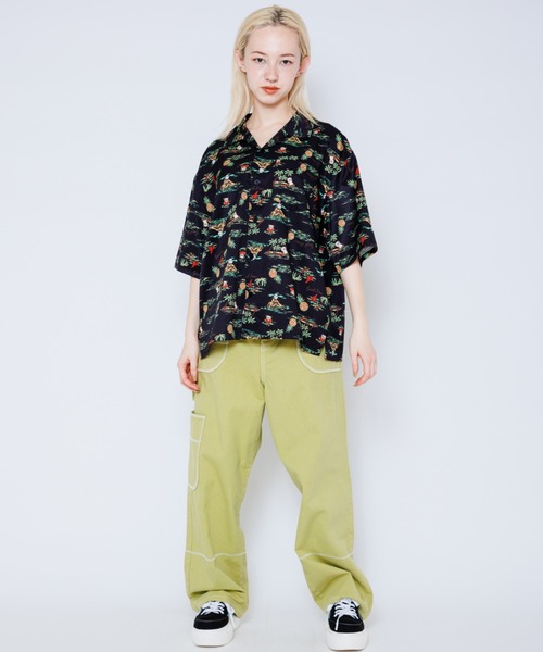 Candy Stripper（キャンディストリッパー）の「5 POCKET TAPERED パンツ（その他パンツ・レディース・グリーン/ピンク/アイボリー・1/2）」の10枚目の写真