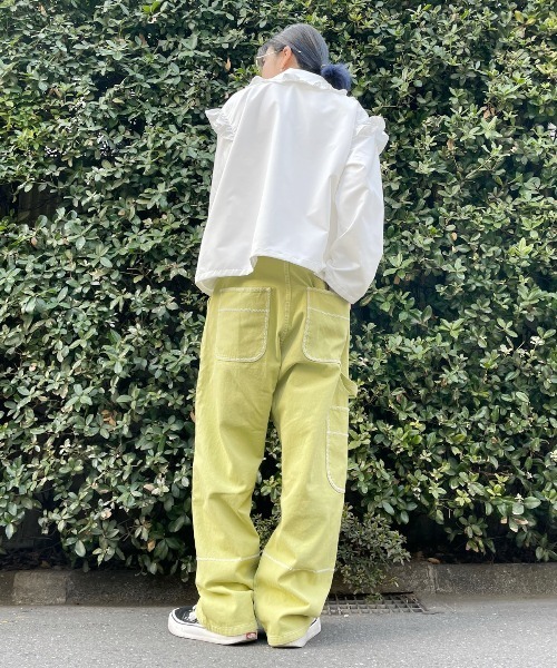 Candy Stripper（キャンディストリッパー）の「5 POCKET TAPERED パンツ（その他パンツ・レディース・グリーン/ピンク/アイボリー・1/2）」の20枚目の写真