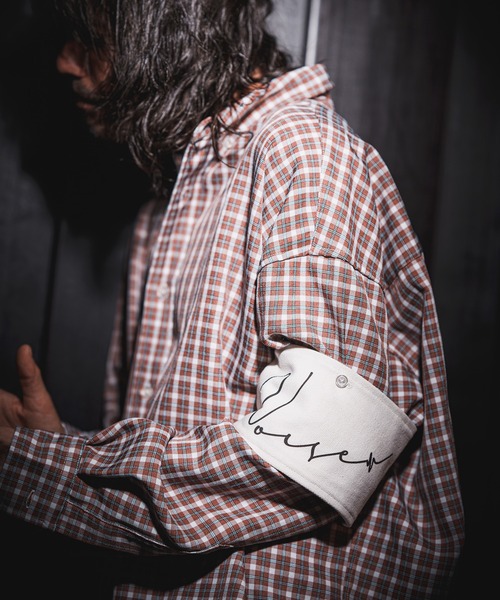 NOISESCAPE（ノイズスケープ）の「mko10373- Print Design Armband アームバンド（アームカバー・メンズ・ホワイト系その他2/ブラック系その他/ブラック/ホワイト系その他/ブラック系その他2/オフホワイト・FREE）」の7枚目の写真