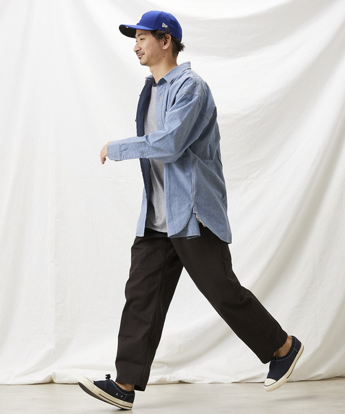THE NORTH FACE PURPLE LABEL(ザ ノースフェイス パープルレーベル)の「【THE NORTH FACE PPL/ パープルレーベル】PIQUE フィールドワイドパンツ(チノパンツ・メンズ・ブラック/ナチュラル・32/30)」の11枚目の写真