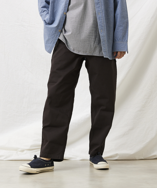 THE NORTH FACE PURPLE LABEL(ザ ノースフェイス パープルレーベル)の「【THE NORTH FACE PPL/ パープルレーベル】PIQUE フィールドワイドパンツ(チノパンツ・メンズ・ブラック/ナチュラル・32/30)」の12枚目の写真