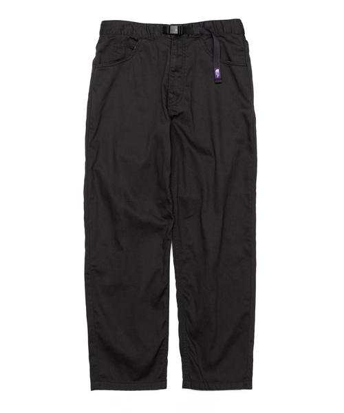 THE NORTH FACE PURPLE LABEL(ザ ノースフェイス パープルレーベル)の「【THE NORTH FACE PPL/ パープルレーベル】PIQUE フィールドワイドパンツ(チノパンツ・メンズ・ブラック/ナチュラル・32/30)」の15枚目の写真