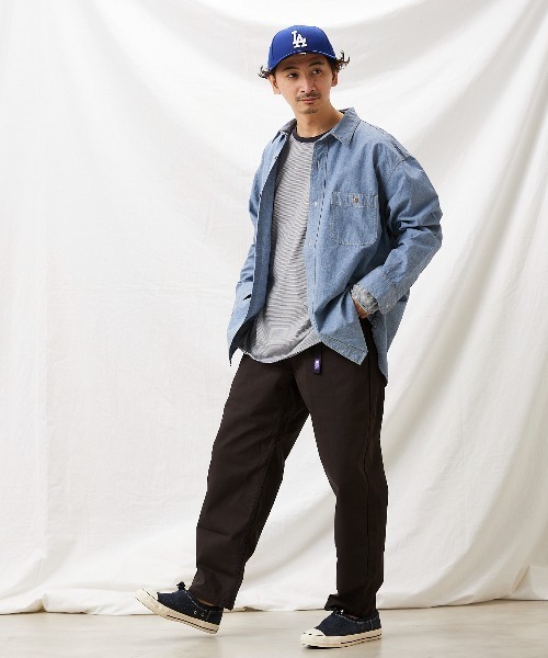 ザノースフェイス パープルレーベル ピケフィールドパンツ ワイドテーパード THE NORTH FACE PURPLE LABEL（ザ ノースフェイス パープル