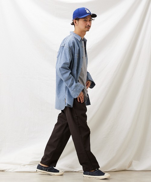 THE NORTH FACE PURPLE LABEL(ザ ノースフェイス パープルレーベル)の「【THE NORTH FACE PPL/ パープルレーベル】PIQUE フィールドワイドパンツ(チノパンツ・メンズ・ブラック/ナチュラル・32/30)」の17枚目の写真