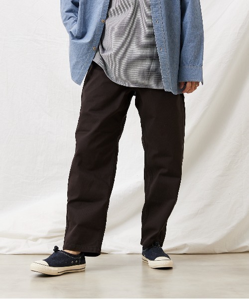 THE NORTH FACE PURPLE LABEL(ザ ノースフェイス パープルレーベル)の「【THE NORTH FACE PPL/ パープルレーベル】PIQUE フィールドワイドパンツ(チノパンツ・メンズ・ブラック/ナチュラル・32/30)」の19枚目の写真