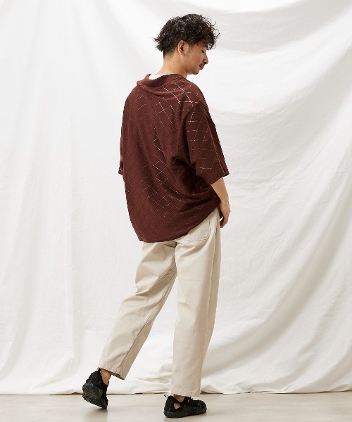 THE NORTH FACE PURPLE LABEL(ザ ノースフェイス パープルレーベル)の「【THE NORTH FACE PPL/ パープルレーベル】PIQUE フィールドワイドパンツ(チノパンツ・メンズ・ブラック/ナチュラル・32/30)」の22枚目の写真