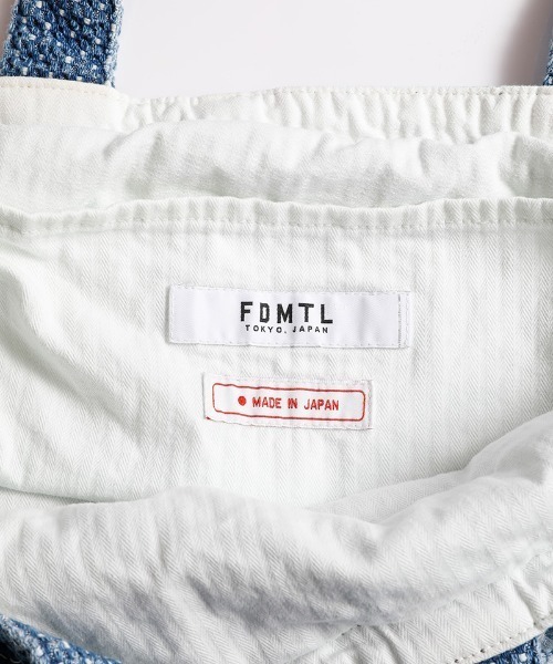 FDMTL(ファンダメンタル)の「FDMTL/ファンダメンタル/BORO PATCHWORK TOTE BAG LARGE(トートバッグ・メンズ・ブルー/その他4・FREE/F)」の7枚目の写真
