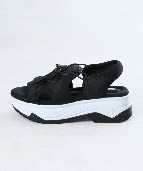 attagirl（アタガール）の「厚底スニーカーソールサンダル（サンダル・レディース・ホワイト/ブラック/グレー・LL/S/M/L）」の18枚目の写真