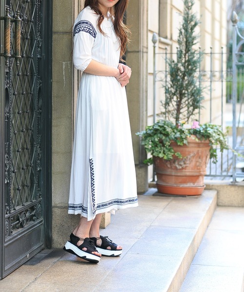 attagirl（アタガール）の「厚底スニーカーソールサンダル（サンダル・レディース・ホワイト/ブラック/グレー・LL/S/M/L）」の9枚目の写真