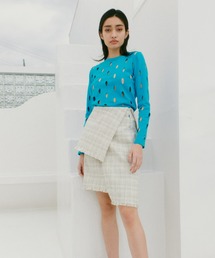 LE CIEL BLEU（ルシェルブルー）の「ツイードミニスカート