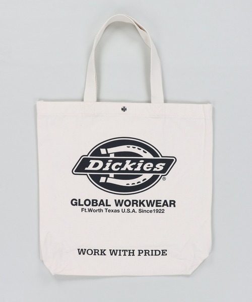 Dickies（ディッキーズ）の「【Dickies / ディッキーズ】ロゴトートバッグ（トートバッグ・メンズ・ブラック/オフホワイト/ホワイト系その他・ONESIZE）」の3枚目の写真