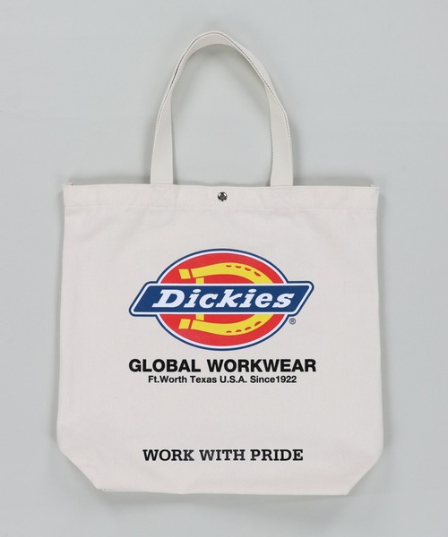 Dickies（ディッキーズ）の「【Dickies / ディッキーズ】ロゴトートバッグ（トートバッグ・メンズ・ブラック/オフホワイト/ホワイト系その他・ONESIZE）」の5枚目の写真