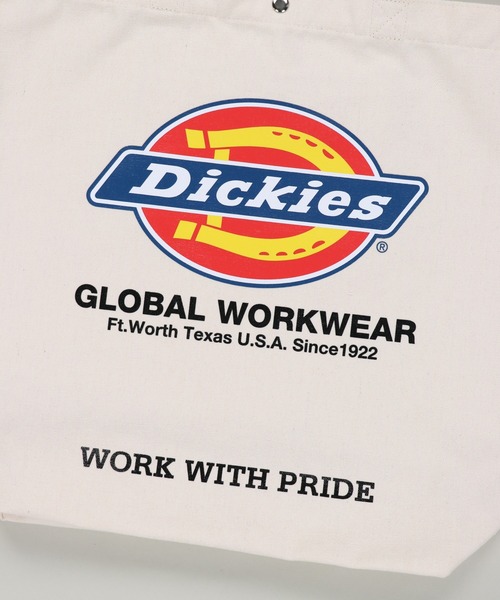 Dickies（ディッキーズ）の「【Dickies / ディッキーズ】ロゴトートバッグ（トートバッグ・メンズ・ブラック/オフホワイト/ホワイト系その他・ONESIZE）」の7枚目の写真