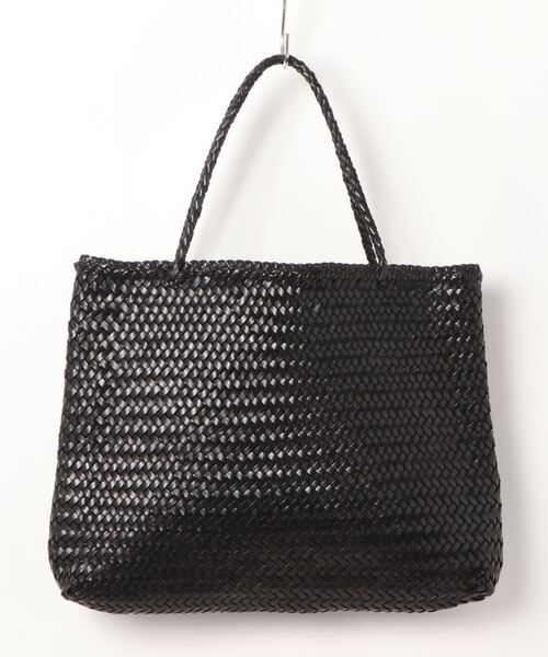 DRAGON（ドラゴン）の「【DRAGON DIFFUSION/ドラゴンディフュージョン】メッシュレザー トートバッグ SOPHIE BIG BAG（ショルダーバッグ・レディース・ブラック/ブラウン/ダークブラウン/グレー・FREE）」の2枚目の写真